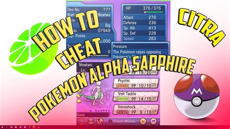 Choose the last option that says Get with Code. . Pokemon alpha sapphire cheats citra pokemon generator